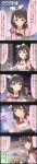  1girl 5koma blue_eyes brown_hair character_name colored comic hair_ribbon hairband highres idolmaster idolmaster_cinderella_girls long_image official_art ribbon sakuma_mayu short_hair tall_image translation_request 