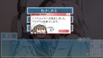  3girls blue_eyes blue_hair error_message error_musume fake_screenshot female_admiral_(kantai_collection) hat kantai_collection multiple_girls murakumo_(kantai_collection) red_eyes shindou_akane shinsono_shiroko white_hair yuri 