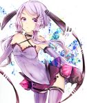  1girl aishan_(aaaishan) highres long_hair looking_at_viewer purple_hair solo twintails violet_eyes vocaloid yuzuki_yukari 