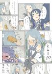  2girls comic kantai_collection multiple_girls ofly_(pixiv) samidare_(kantai_collection) suzukaze_(kantai_collection) translation_request 