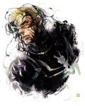  1boy blonde_hair blue_eyes eddie_brock iduhara_jugo marvel solo spider-man_(series) symbiote venom_(marvel) 