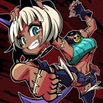  breasts emu_(toran) ms._fortune_(skullgirls) skullgirls under_boob 