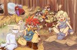  ayla chrono_trigger crono everyone frog_(chrono_trigger) lucca_ashtear magus marle robo 