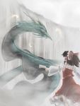  crossover dragon hakurei_reimu highres keiga magic:_the_gathering magic_the_gathering ruku_rx touhou 