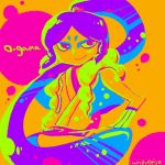  character_name limited_palette long_hair oogama_(youkai_watch) ponytail solo twitter_username umi_(srtm07) youkai youkai_watch 