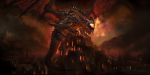  building deathwing dragon highres warcraft world_of_warcraft 