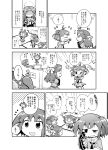  comic commentary_request herada_mitsuru highres kantai_collection monochrome translation_request 