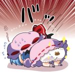  chibi commentary_request cowering noai_nioshi remilia_scarlet touhou 