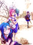  caitlyn_(league_of_legends) highres jinx_(league_of_legends) league_of_legends phantom_ix_row vi_(league_of_legends) 