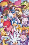  absurdres amy_rose artist_name bandaged_arm bandages black_fur blaze_the_cat blue_eyes chain chain_necklace chao_(sonic) chaos_emerald character_request charmy_bee clenched_hands closed_eyes cover cover_page cream_the_rabbit e-123_omega espio_the_chameleon evan_stanley eyeshadow fangs flying gauntlets gem gloves goggles goggles_on_head green_eyes green_gemstone grey_fur hand_on_hip hand_up headphones highres horns knuckles_the_echidna looking_at_viewer makeup multicolored_fur multiple_boys multiple_girls one_eye_closed open_mouth orange_fur pink_eyes pink_fur ponytail purple_fur red_eyes red_fur robot rouge_the_bat scales shadow_the_hedgehog silver_the_hedgehog sleeveless smile smirk sonic_(series) sonic_the_hedgehog tails_(sonic) teeth tongue v vector_the_crocodile violet_eyes white_fur wisp_(sonic) yellow_eyes yellow_fur 