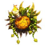  alternate_costume artist_request candle chaos_heroes_online halloween jack-o&#039;-lantern leaf no_humans official_art pluto_(chaos_online) pumpkin simple_background solo stitches transparent_background 