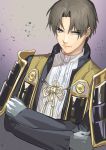  1boy heshikiri_hasebe male_focus short_hair sode solo touken_ranbu upper_body yan&#039;yo_(yan&#039;yan&#039;yo) 