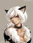  2007 black_cat_(marvel) cat_ears felicia_hardy female marvel mistress nekomimi spider-man_(series) thief white_hair 