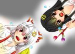 angry bad_id fujiwara_no_mokou houraisan_kaguya jeweled_branch_of_hourai mizumiyako touhou