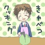 adachi_tohru apron formal quality_cabbage suit 