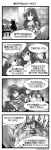  4koma 6+girls akatsuki_(kantai_collection) character_request closed_mouth comic commentary_request dated flat_cap folded_ponytail hair_between_eyes hat headgear hibiki_(kantai_collection) highres ikazuchi_(kantai_collection) inazuma_(kantai_collection) kantai_collection kneehighs long_hair monochrome multiple_girls mutsu_(kantai_collection) nagato_(kantai_collection) neckerchief pleated_skirt sanari_(quarter_iceshop) school_uniform serafuku short_hair skirt thigh-highs translation_request twitter_username 