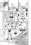  comic failure_penguin kantai_collection miss_cloud monochrome northern_ocean_hime shinkaisei-kan tamago_(yotsumi_works) translation_request 