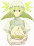  chansey green_hair grey_eyes hat highres kusanagi_kaoru nintendo pokemon short_hair 