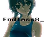  akahige endless_eight nagato_yuki suzumiya_haruhi_no_yuuutsu swimsuit 