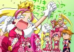  color_connection cure_black cure_bloom cure_blossom cure_dream cure_flora cure_happy cure_heart cure_lovely cure_melody cure_peach fuchi_(nightmare) go!_princess_precure multiple_girls precure precure_all_stars tagme translation_request 