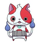  artist_request buchinyan cat fangs full_body multiple_tails no_humans notched_ear official_art open_mouth simple_background solo standing tail two_tails white_background youkai youkai_watch 