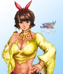  absurdres commentary_request earrings highres jewelry josie_rizal midriff namco navel oreoreon tekken tekken_7 