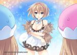  blanc brown_hair choujigen_game_neptune hat highres neptune_(series) official_art short_hair tsunako 