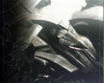  armored_core armored_core_4 berlioz black_and_white highres mecha supplice 