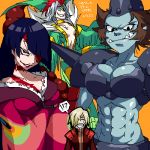  ?! abs adiane breasts cleavage cytomander genderswap lowres luli muscle oekaki tengen_toppa_gurren_lagann thymilph viral 