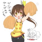  armpits hammer_(ole_tower) mallet_(ole_tower) ole_tower pom_poms side_ponytail 