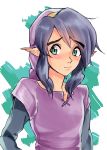  1boy a_link_between_worlds blush hat pointy_ears ravio solo spoilers the_legend_of_zelda tunic usadaaa 