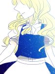  1girl kirisame_marisa out_of_frame simple_background sketch solo space surreal touhou white_background 