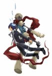  arisato_minato headphones mp3_player orpheus persona persona_3 scarf school_uniform sword 