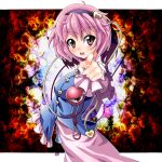  highres komeiji_satori pink_eyes pink_hair short_hair touhou umigarasu_(artist) umigarasu_(kitsune1963) 