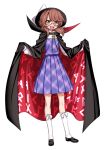  1girl bow brown_eyes brown_hair cape glasses hat hat_bow kumadano open_mouth red-framed_glasses runes solo touhou usami_sumireko 