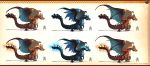  animated animated_gif arvalis blue_fire charizard crossover fatalis fire fusion glowing height_difference highres lagiacrus mega_charizard_x mega_charizard_y mega_pokemon monster_hunter pokemon pokemon_(game) pokemon_xy rathalos tail wings 