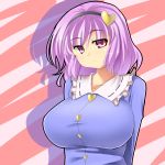  1girl absurdres alternate_breast_size breasts hairband heart highres komeiji_satori large_breasts mokkori9 pink_eyes pink_hair solo touhou 