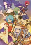  2boys 3girls animal_ears black_hair black_legwear blue_eyes book cat_ears coat dress faize_scheifa_beleth green_eyes green_hair hairband hamura_yuuki leon_geeste lilia_(star_ocean) long_hair marvel_frozen multiple_boys multiple_girls nel_zelpher ponytail redhead scarf short_hair shorts smile star_ocean star_ocean_first_departure star_ocean_integrity_and_faithlessness star_ocean_the_last_hope star_ocean_the_second_story star_ocean_till_the_end_of_time thigh-highs 