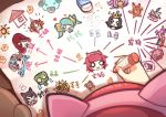  1girl :p ahri amumu anger_vein animal_ears annie_hastur aqua_hair beancurd black_hair blonde_hair blush_stickers brown_hair cat_ears chinese crayon crying emilia_leblanc eraser ezreal facial_mark food fox_ears goggles goggles_on_head hair_over_one_eye hairband headdress heart hecarim horns house katarina_du_couteau kog&#039;maw league_of_legends leona_(league_of_legends) mummy nikuman o_o poro_(league_of_legends) rainbow redhead rengar scar scar_across_eye solo staff stuffed_animal stuffed_toy sun taric tears teddy_bear teemo tibbers tongue tongue_out translated twintails unicorn vel&#039;koz 