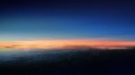  blue_sky clouds commentary_request highres horizon kaminami_yoshitaka no_humans ocean original outdoors scenery sky sunset 