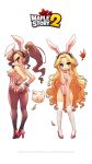  animal_ears breasts bunny_girl butt_crack highres maplestory maplestory_2 rabbit_ears sideboob 