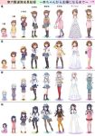  &gt;:d &gt;:t 4girls :d :p :t ;) ;d =_= absurdres age_progression akatsuki_(kantai_collection) anchor_symbol apron baby backpack bag bandaid bandaid_on_face bare_shoulders black_hair black_legwear blue_eyes blue_skirt blush brown_eyes brown_hair casual contemporary costume_chart crying dress elbow_gloves fang fang_out flower folded_ponytail frying_pan gloves gurande_(g-size) hair_flower hair_ornament hair_ribbon hairclip hand_on_own_cheek handbag happy_tears hat heart_hair_ornament hibiki_(kantai_collection) highres hoodie ikazuchi_(kantai_collection) inazuma_(kantai_collection) kantai_collection kindergarten_uniform kneehighs ladle lightning_bolt loafers long_hair long_sleeves looking_at_viewer multiple_girls naked_apron neckerchief older one_eye_closed open_mouth pacifier pantyhose pinstripe_pattern pleated_skirt pom_pom_(clothes) randoseru ribbed_sweater ribbon sailor_collar school_bag school_hat school_uniform serafuku shoes short_hair shorts side_ponytail silver_hair skirt slippers smile strapless_dress stuffed_animal stuffed_bunny stuffed_toy sweater tears thigh-highs tiara tongue tongue_out translated turtleneck v_over_eye violet_eyes wedding wedding_dress younger 