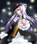  closed_eyes hat hime_cut kinako_(cl00556) kinatsu_souju long_hair umineko_no_naku_koro_ni virgilia 