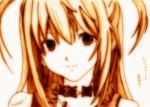  1girl amane_misa blonde_hair death_note godees smile twin_tails 