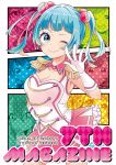  aqua_eyes blue_hair blush cover cover_page doujin_cover gloves hanatsuka harumi_sawara jewelry kamishiro_sui kasukabe_haru long_hair looking_at_viewer nanasaki_nicole one_eye_closed pink_hair serizawa_momoka short_hair skirt smile tokyo_7th_sisters tsunomori_rona uniform usuta_sumire 