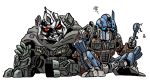  2boys artist_request megatron multiple_boys optimus_prime tagme transformers transformers:_age_of_extinction transformers:_darkside_of_the_moon 