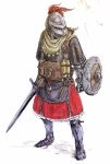  armor armored_boots buckler cervus chainmail dagger gauntlets hauberk helmet original shield sword weapon 