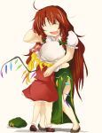  beegle commentary_request flandre_scarlet hong_meiling touhou 
