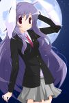  blazer bunny_ears mizuki_hotaru_(artist) moon rabbit_ears reisen_udongein_inaba skirt touhou 