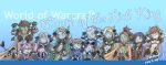  blue_eyes caramelldansen death_knight draenei dwarf everyone glowing glowing_eyes gnome gnome_(warcraft) human snowlily tauren troll undead warcraft world_of_warcraft 